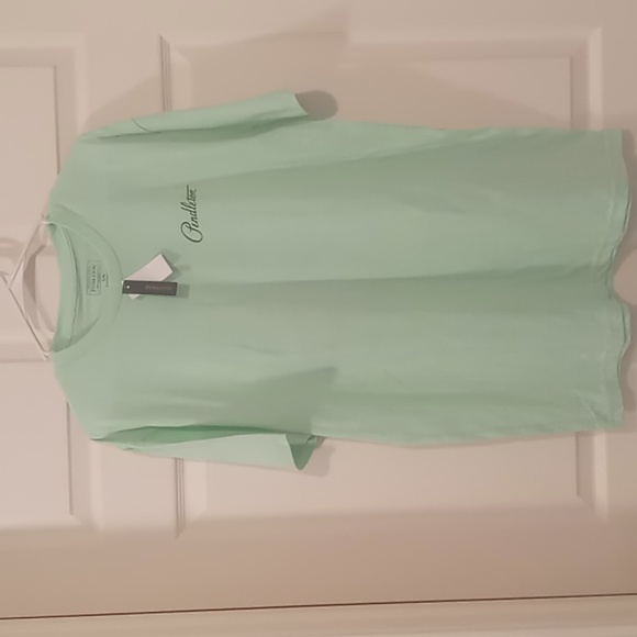 Pendleton green tee shirt  with YellowStone National Park graphics NWT - Picture 3 of 4